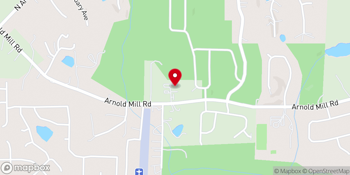 Map showing location of Momentum Church - Woodstock