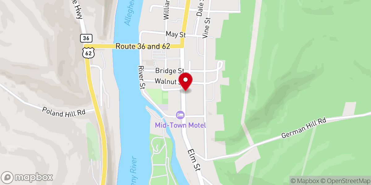 Map showing location of United Methodist Church Lamb of God Minstries