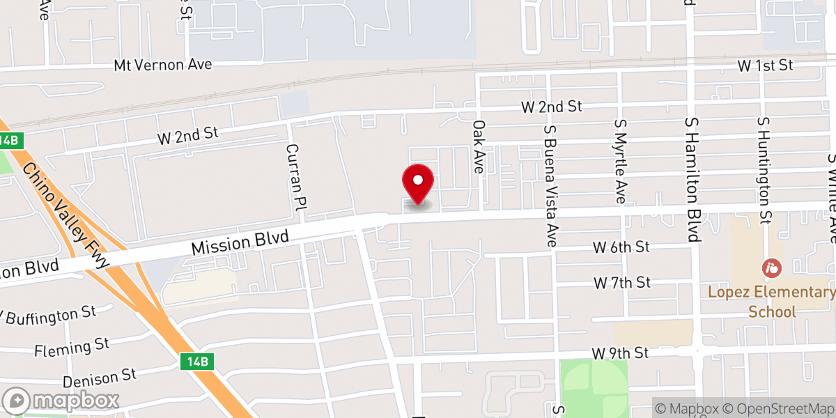 Map showing location of Iglesia De Cristo La Palabra Viva Inc