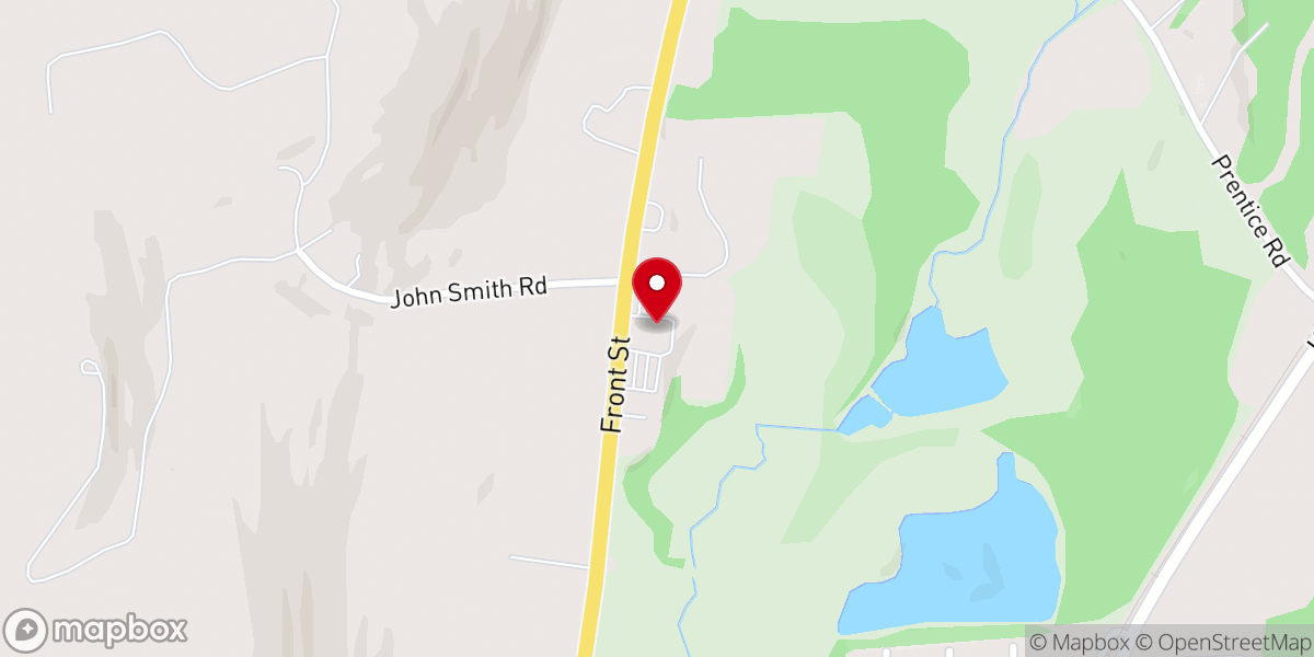 Map showing location of Faith Southern Baptist Church