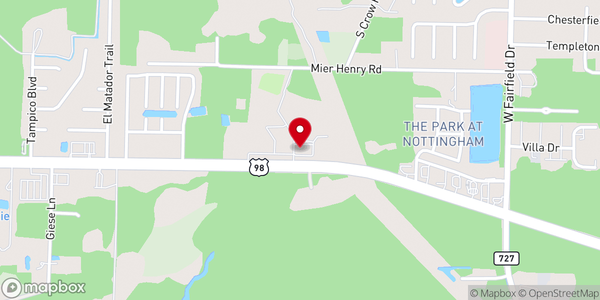 Map showing location of New Life Fellowship