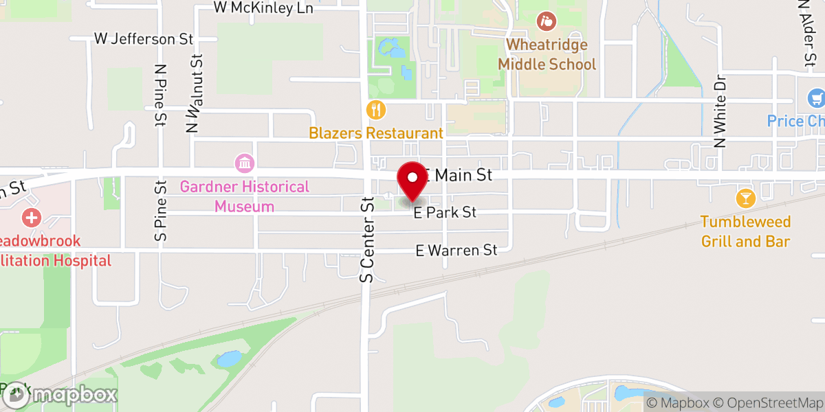 Map showing location of Greater Than Life Ministries