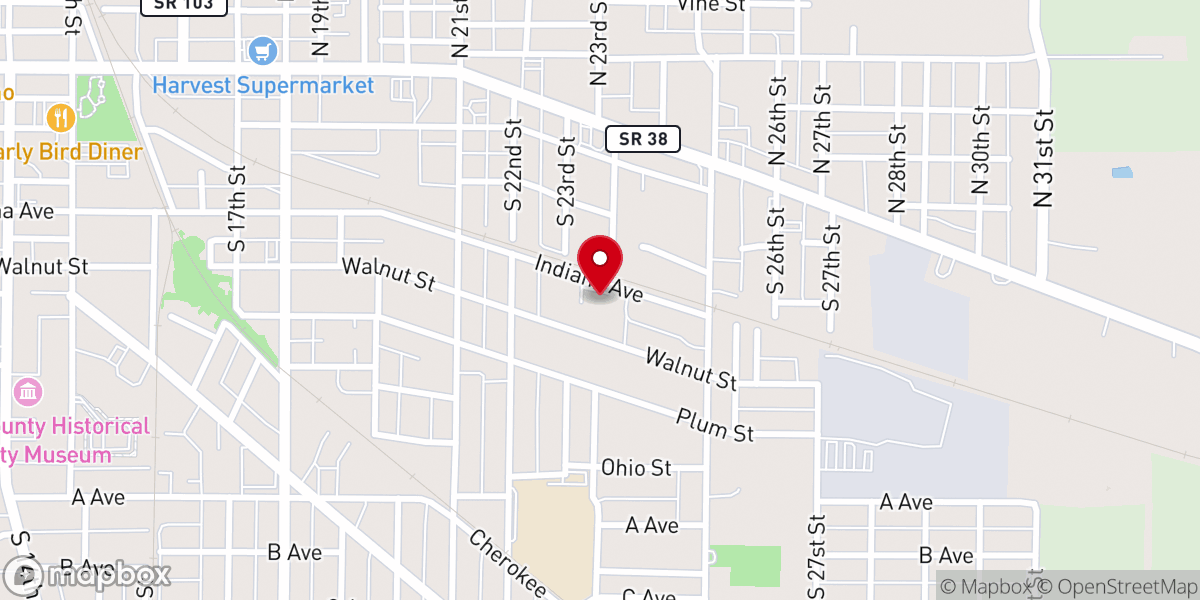 Map showing location of Shepherds Call Community Church