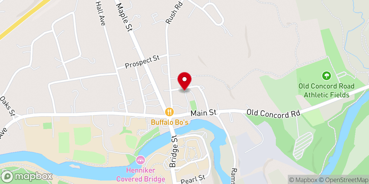Map showing location of Saint Theresas Catholic Church
