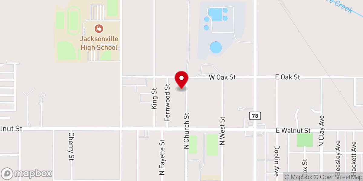 Map showing location of North Church Nursing & Rehab