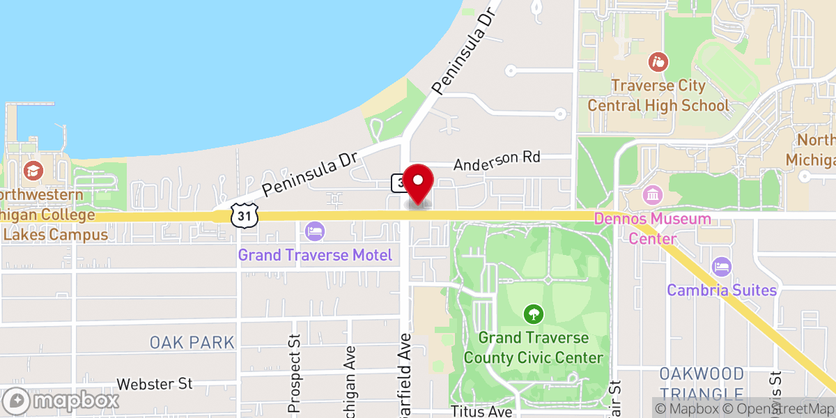 Map showing location of Keys to Freedom Ministries