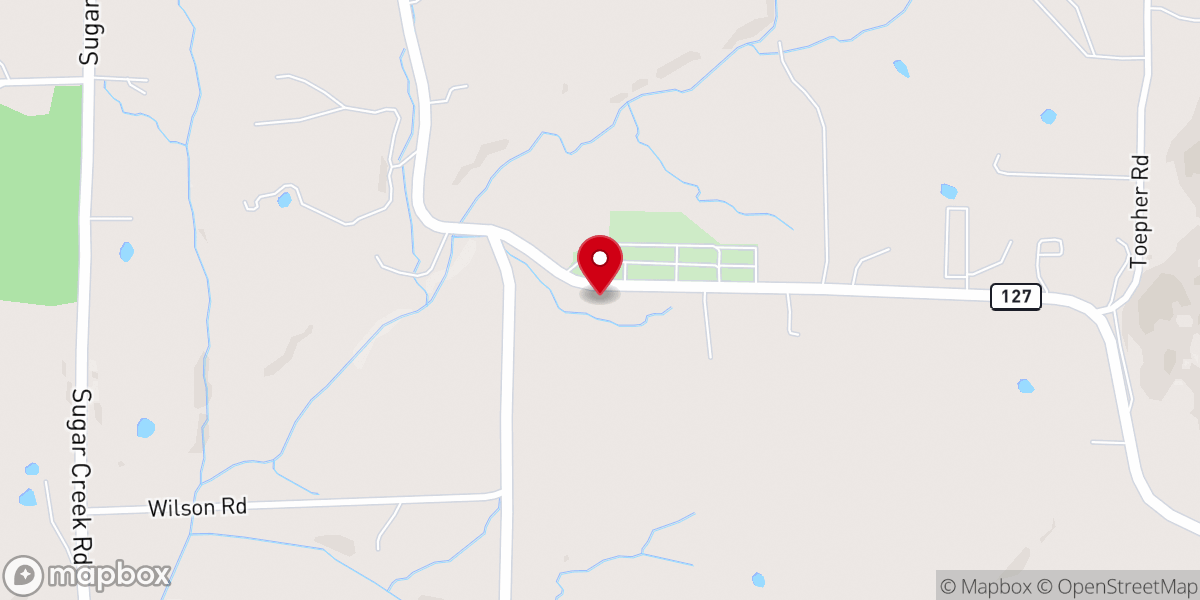 Map showing location of Landmark Pentecostal Church of Garfield