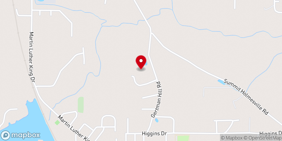 Map showing location of New Life Fellowship