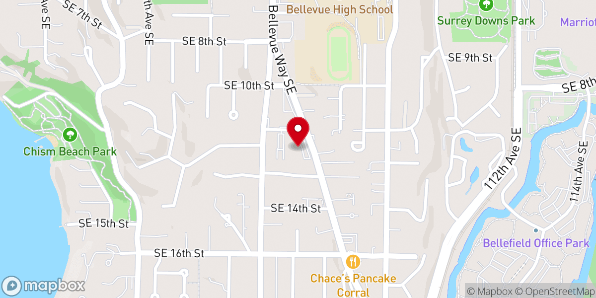 Map showing location of Redemption Hill Bible Church