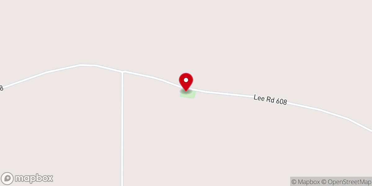 Map showing location of Shepherd Grove Missionary Baptist Church