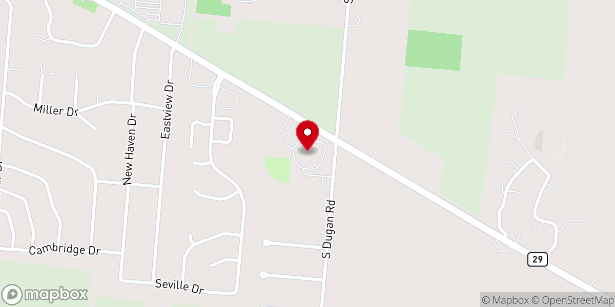 Map showing location of Urbana Naz