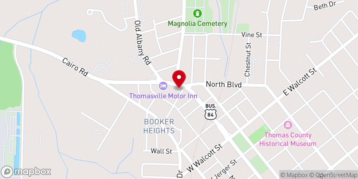 Map showing location of New Beginnings Fellowship Church