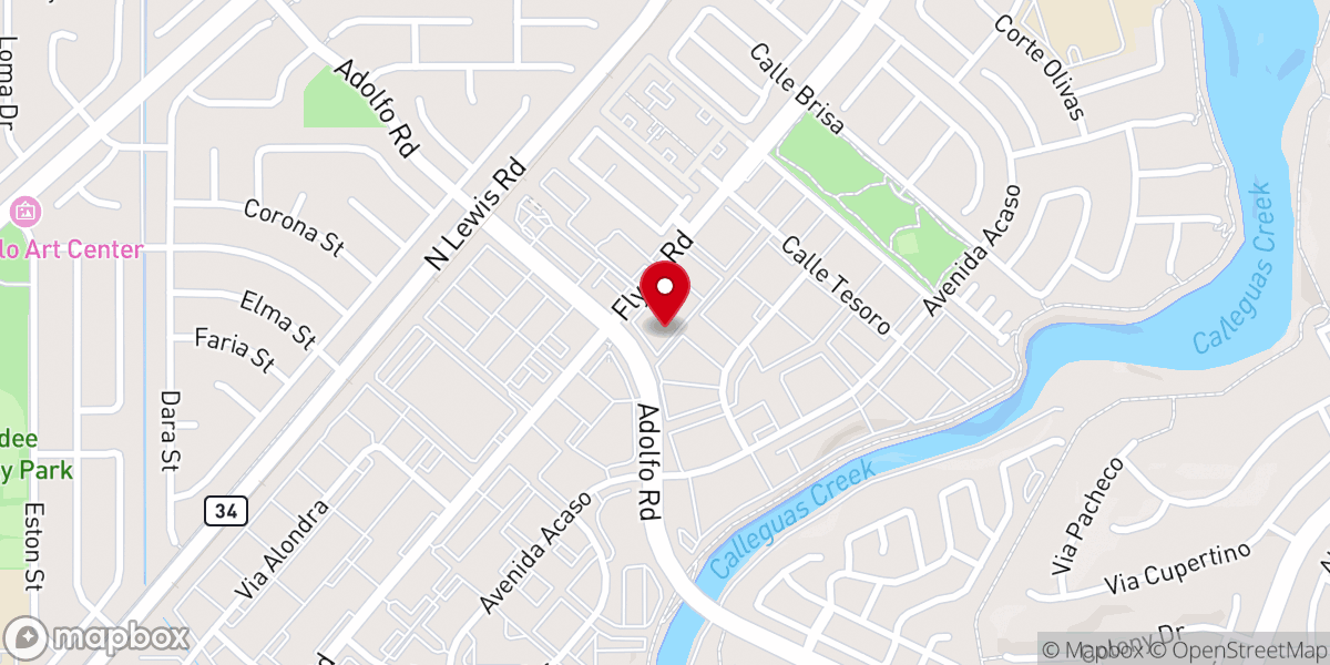 Map showing location of Ministerios Ebenezer Camarillo