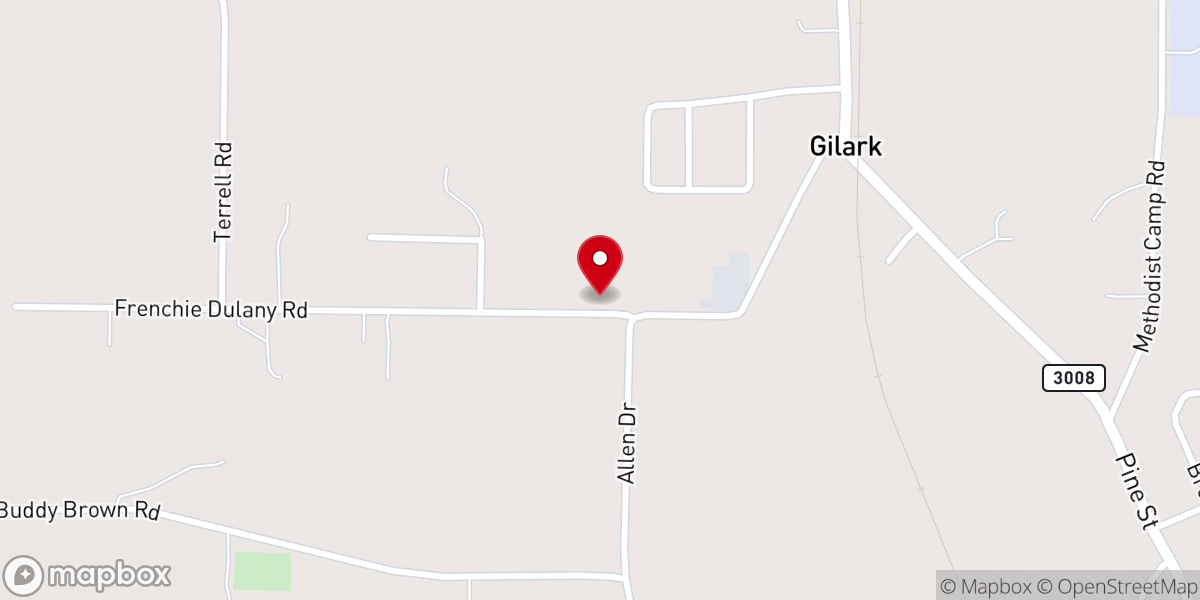 Map showing location of Mount Pilgrim Church