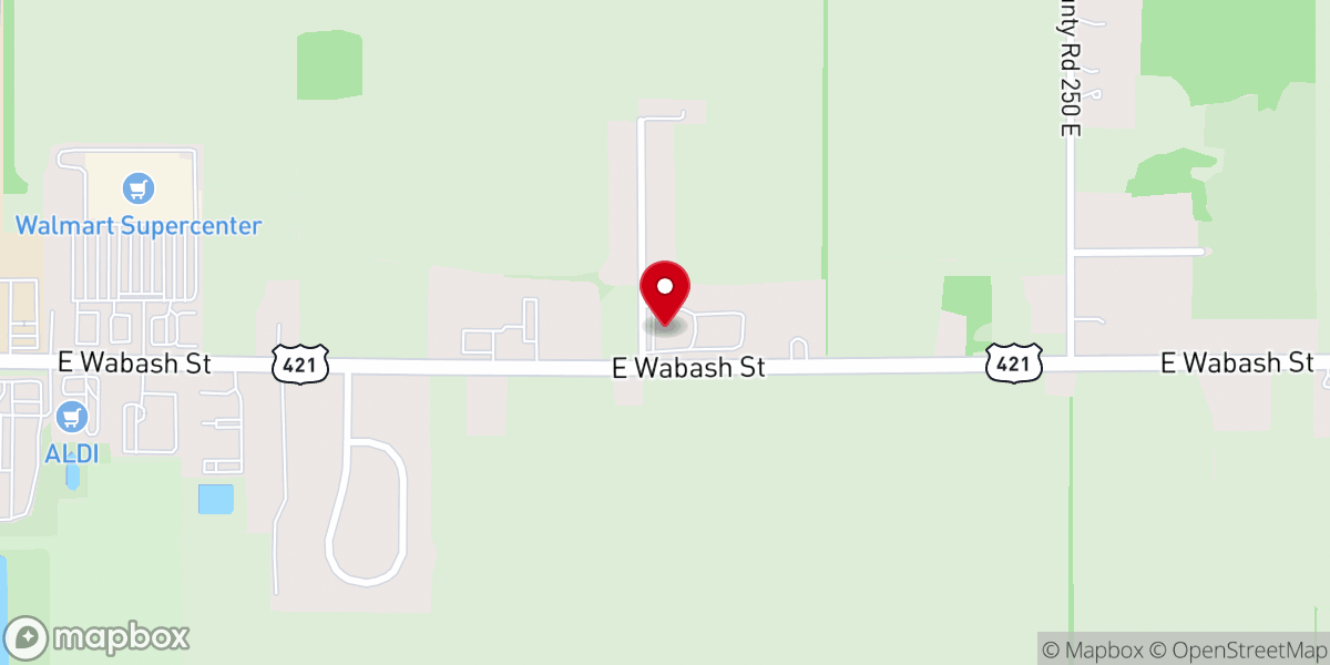 Map showing location of Heart of Fire Church