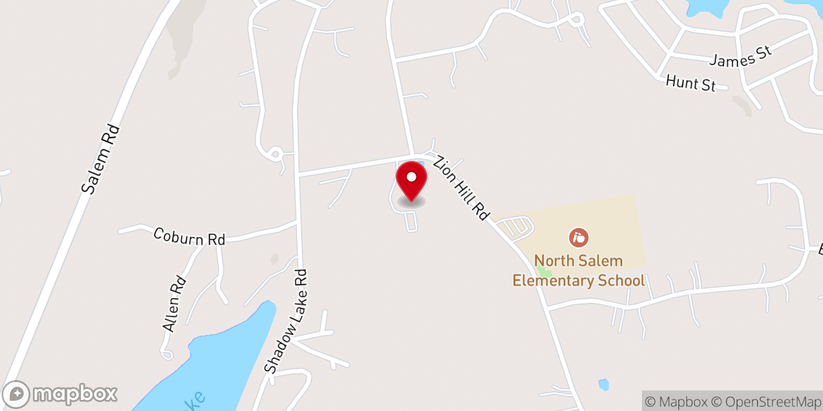 Map showing location of Bread Of Life Food Pantry