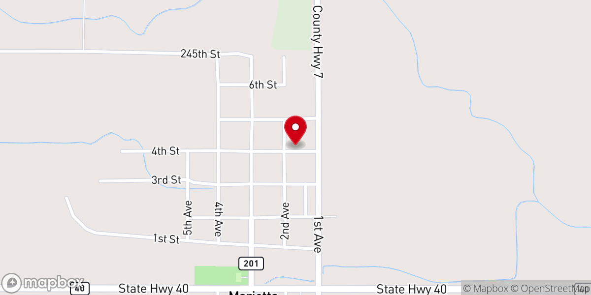 Map showing location of St. John's