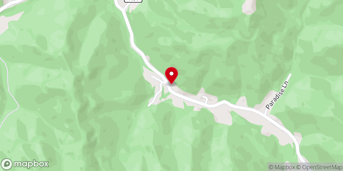 Map showing location of Boyd's Chapel Methodist Church