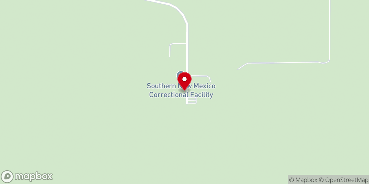 Map showing location of Crossings Prison Ministries Inc