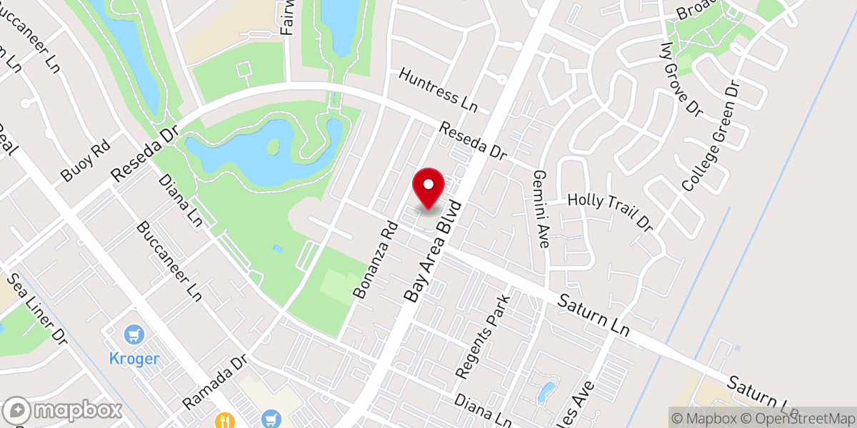 Map showing location of Christ's Church