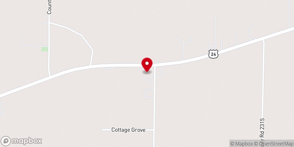 Map showing location of The Church of Jesus Christ of Latter-day Saints