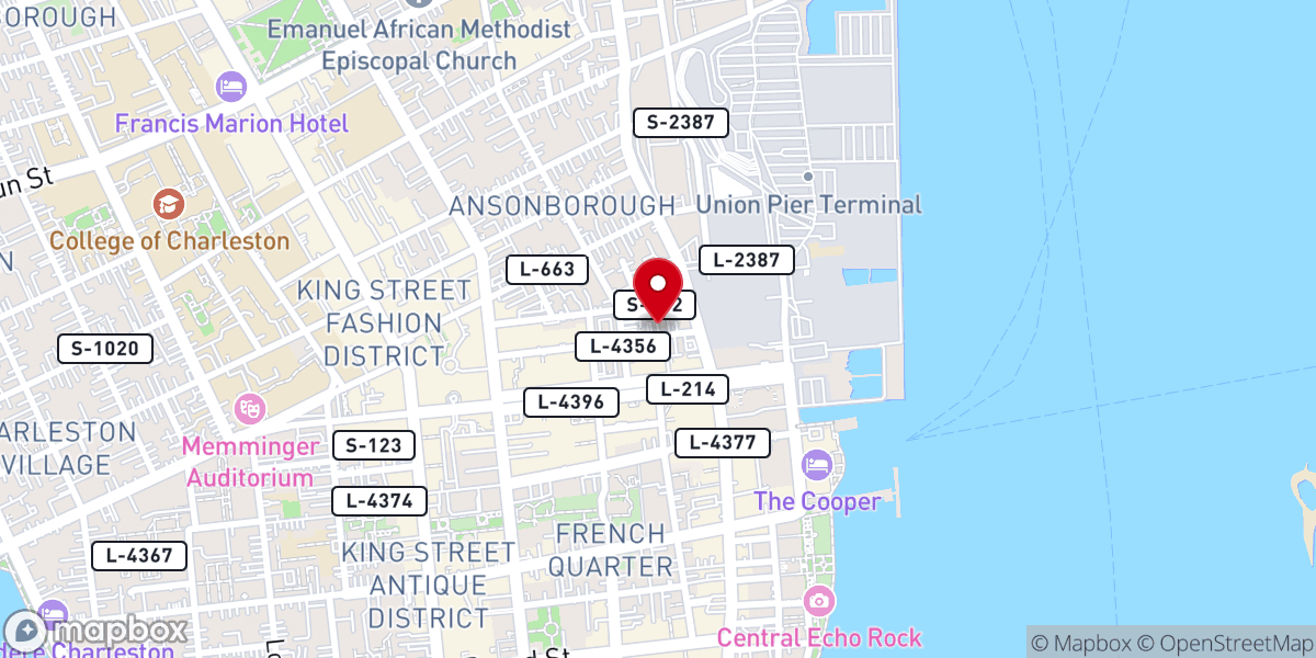 Map showing location of Faith