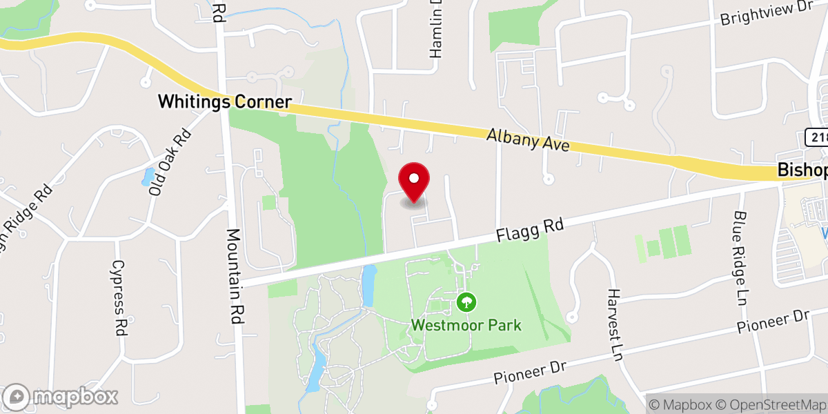 Map showing location of Amistad United Church of Christ Inc