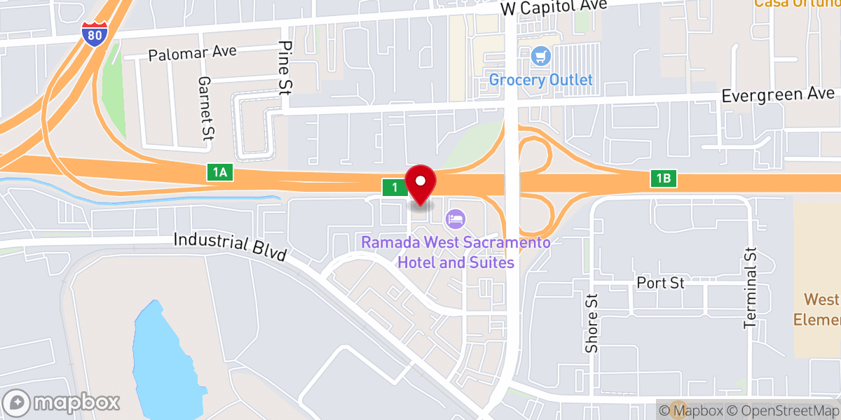 Map showing location of Center for Spiritual Awareness