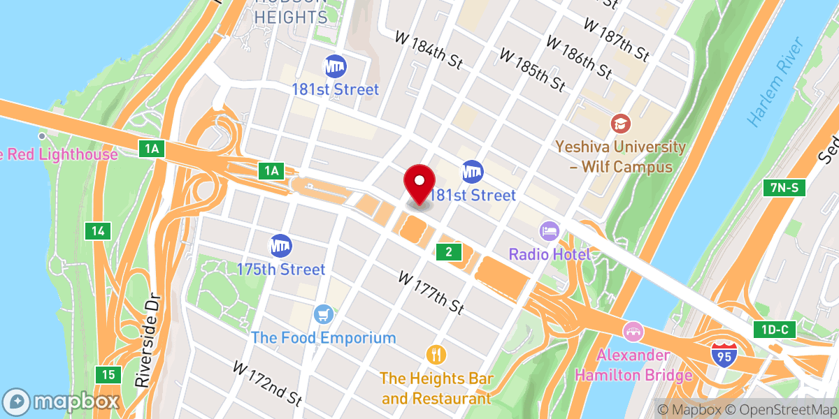 Map showing location of Pentecostal Church of God Intl Movement Rose of Sharon