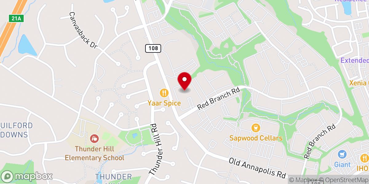 Map showing location of Sergeant or church