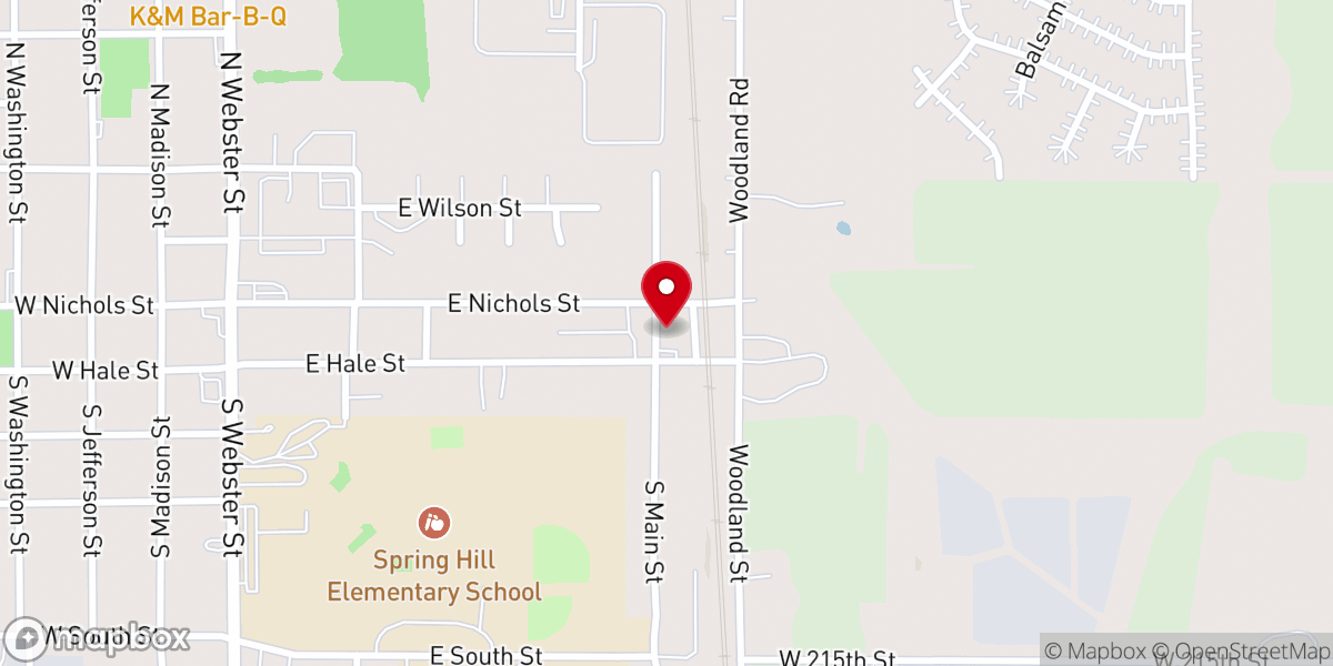 Map showing location of The Bean Coffee & Cafe