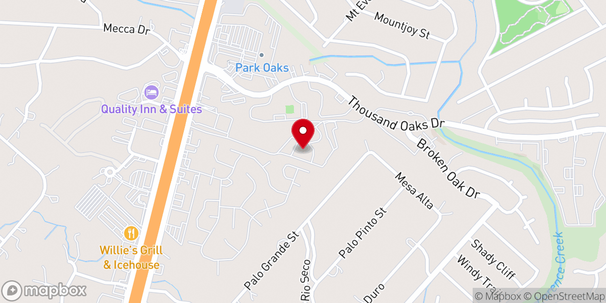 Map showing location of Saint Mark the Evangelist Catholic Church