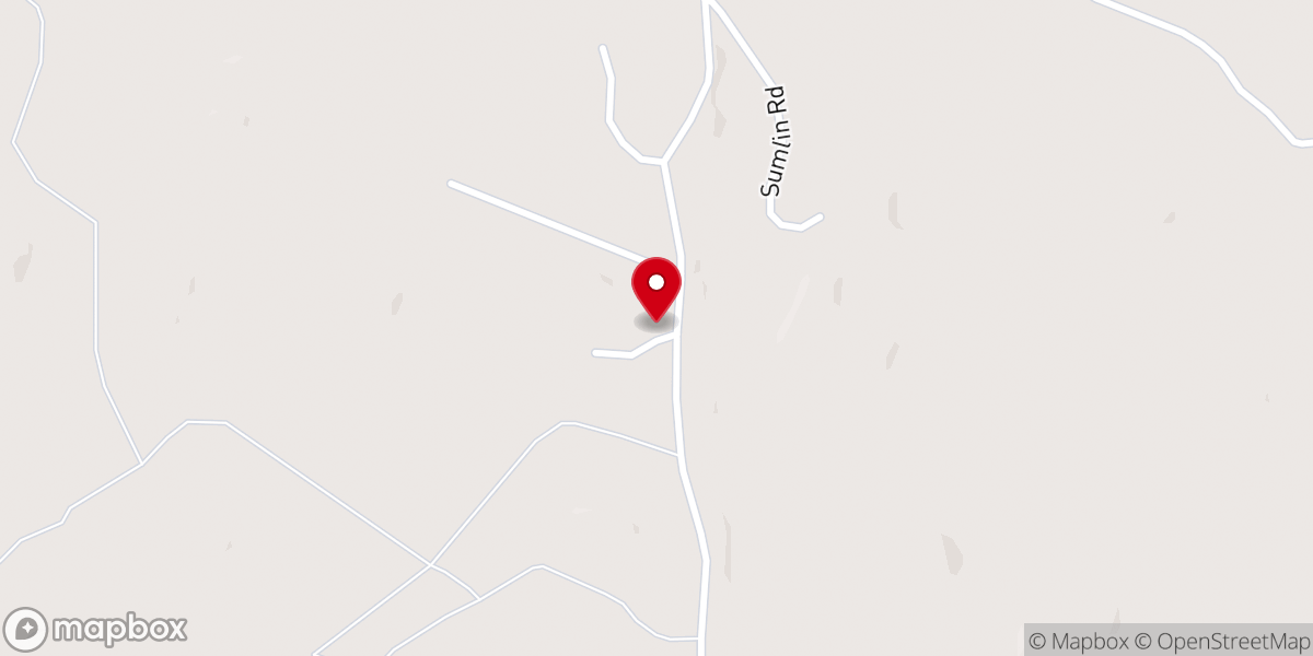 Map showing location of D'Arbonne Church