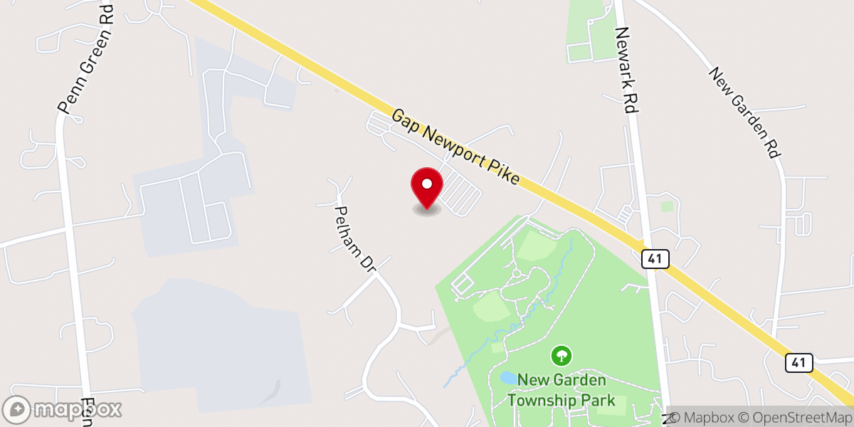 Map showing location of St. Gabriel of the Sorrowful Mother