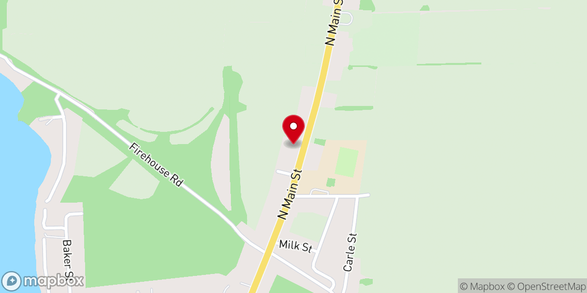 Map showing location of Saint Lukes Church