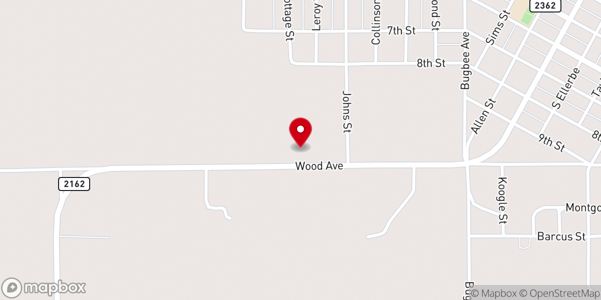 Map showing location of Community Fellowship Church