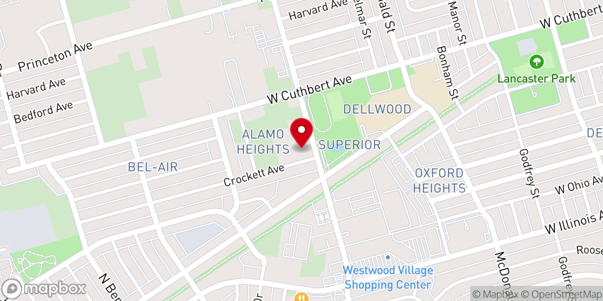 Map showing location of Presence Church