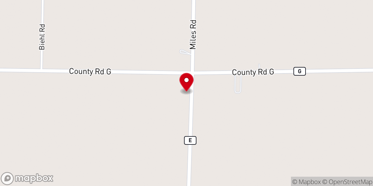 Map showing location of Porterfield Lutheran Church