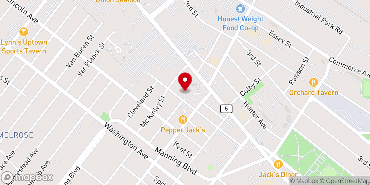Map showing location of Engage Albany Church