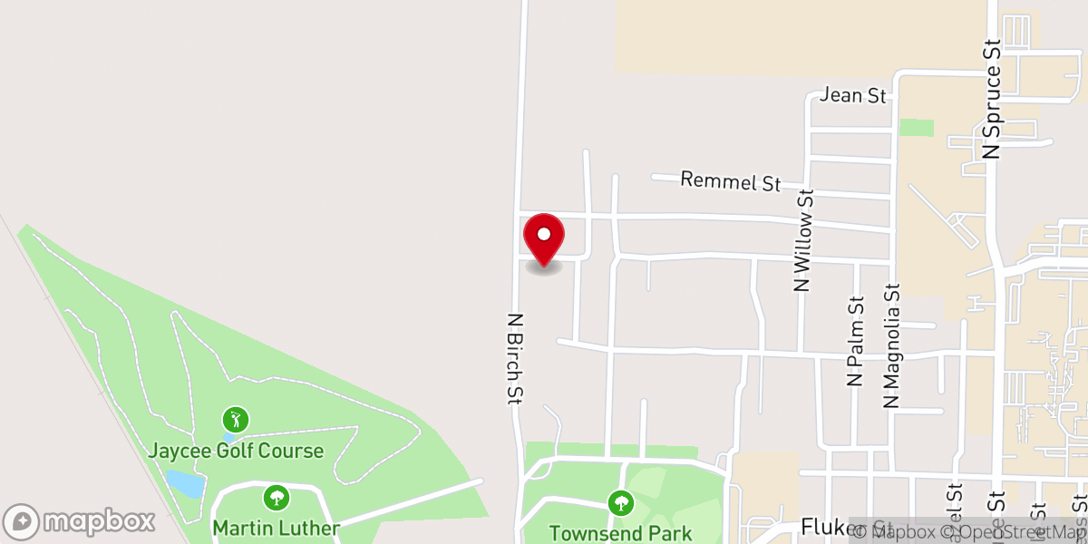 Map showing location of Barnett Chapel