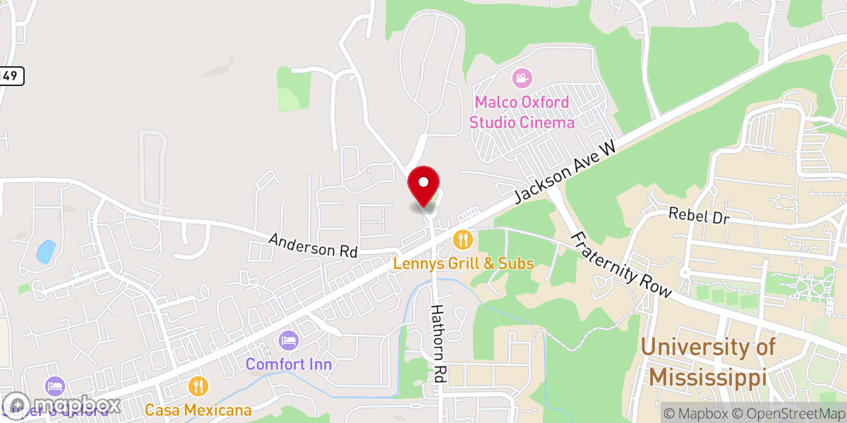 Map showing location of Saint Paul Church