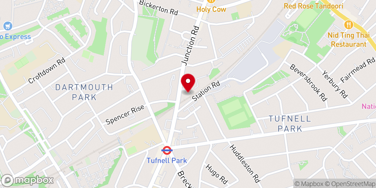 Map showing location of Shaolin Temple UK