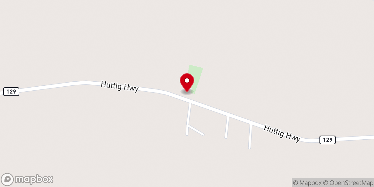 Map showing location of Batts Chapel