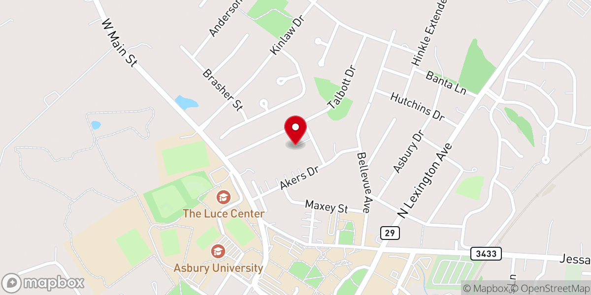 Map showing location of Word Made Flesh