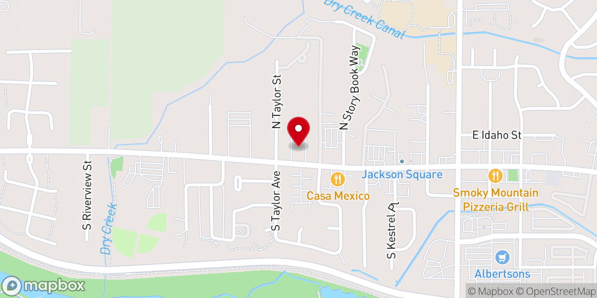 Map showing location of Eagle Seventh-day Adventist Church