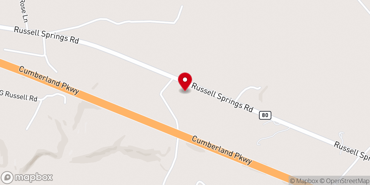 Map showing location of Church of the Harvest