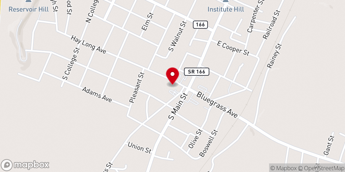 Map showing location of Hay Long Chapel