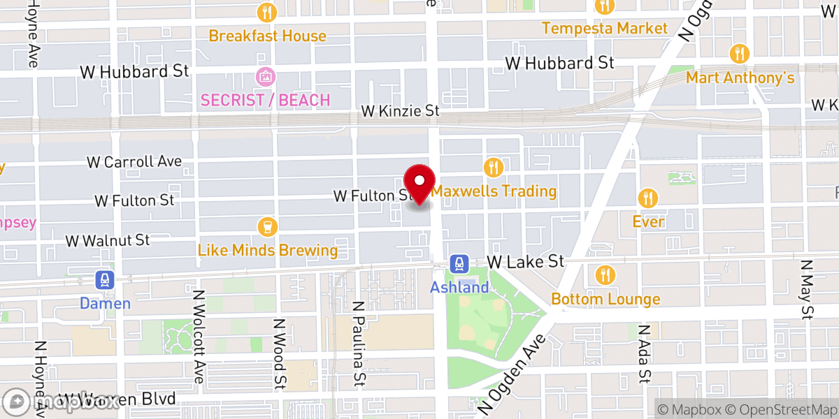 Map showing location of Destiny World Church