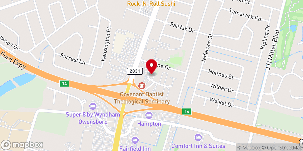 Map showing location of Zomi Baptist Church