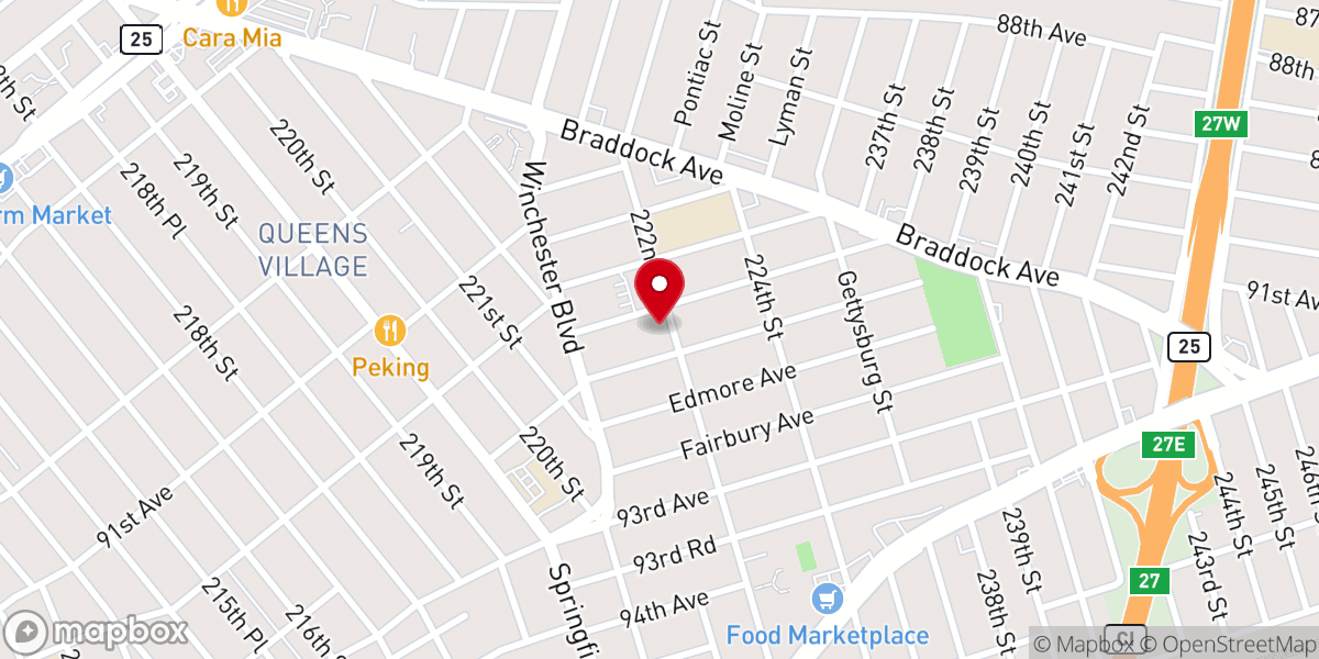 Map showing location of Hebron Ipc Inc